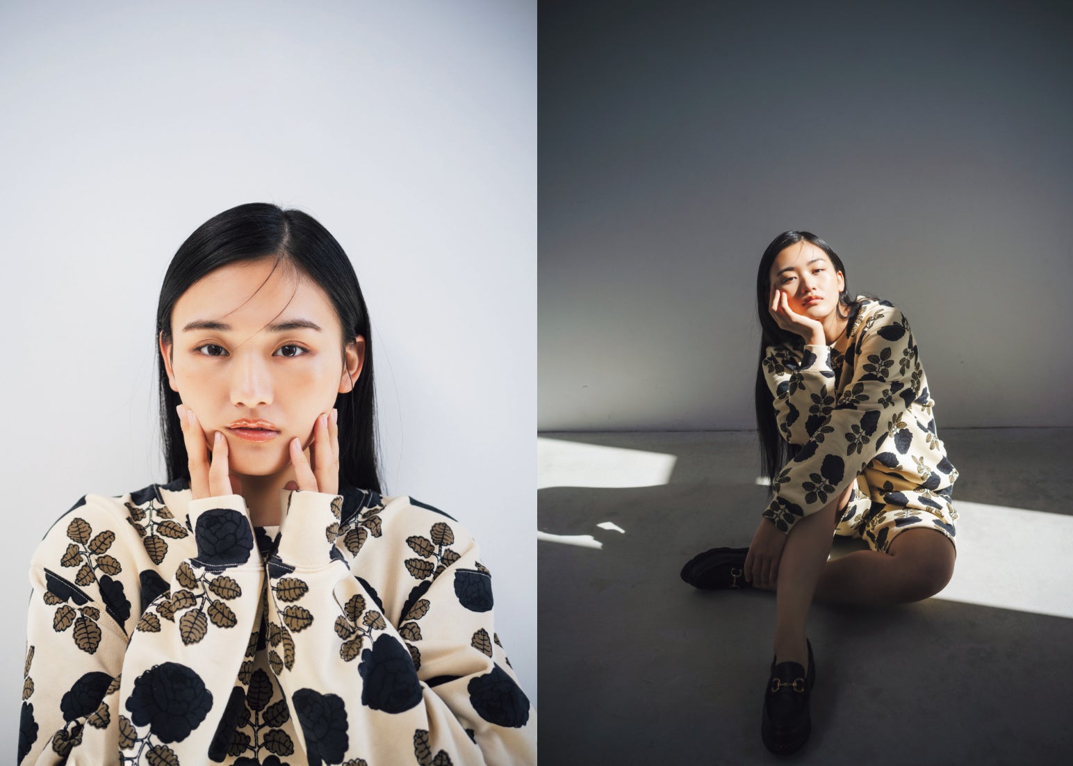 山崎天：撮影／HIROKAZU、スタイリング／武久真理江、ヘアメイク／田村直子、デザイン／松本麻実（GROVENOR design.）（画像提供：講談社）