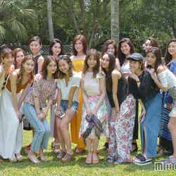 「Natural Beauty Camp 2017 in Singapore」参加者たち （C）モデルプレス