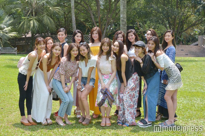 「Natural Beauty Camp 2017 in Singapore」参加者たち (C)モデルプレス