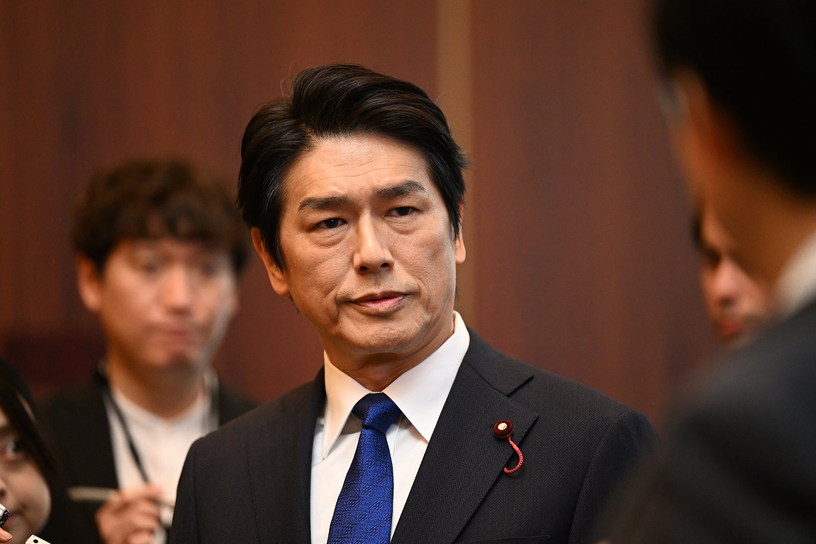 高橋克典 「罠の戦争」第8話より（C）カンテレ