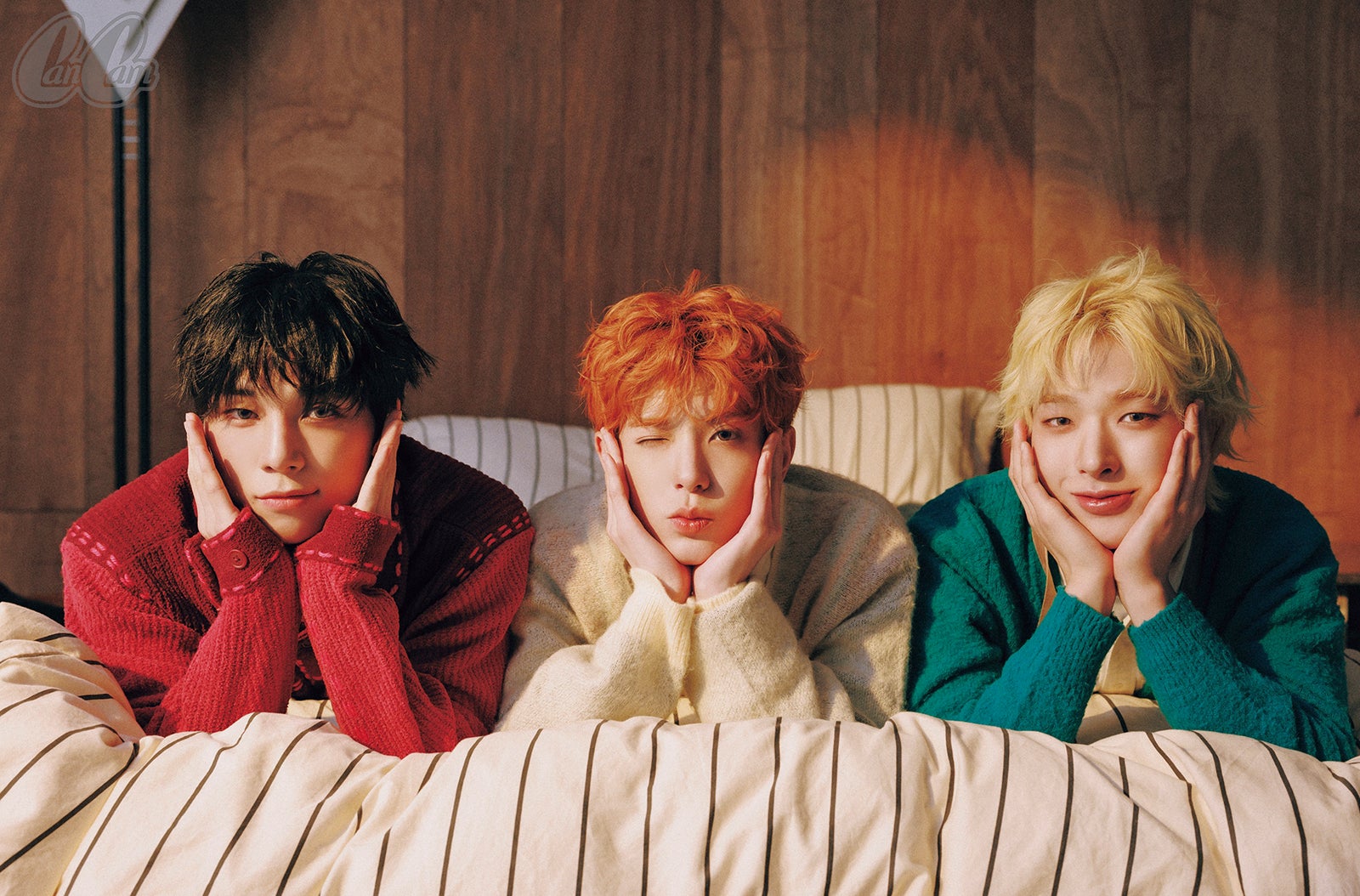 SO GEON、YUKI、TOMOYA（画像提供：小学館）