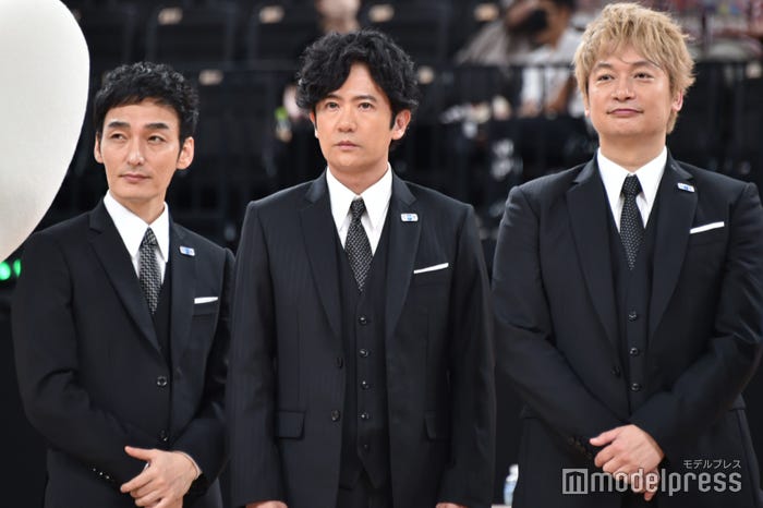 草なぎ剛、稲垣吾郎、香取慎吾(C)モデルプレス