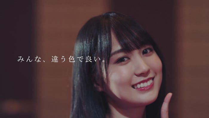 賀喜遥香「乃木坂46 新メンバーオーディション」CM (提供写真)