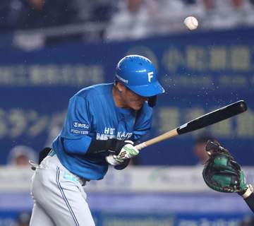 日本ハム 5つ目の死球に大ブーイング 7点リードの九回に奈良間の背中付近へ