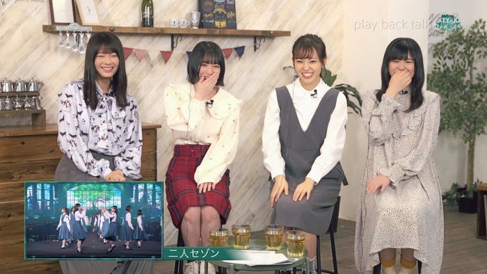 田村保乃・森田ひかる・松田里奈・武元唯衣(提供写真)