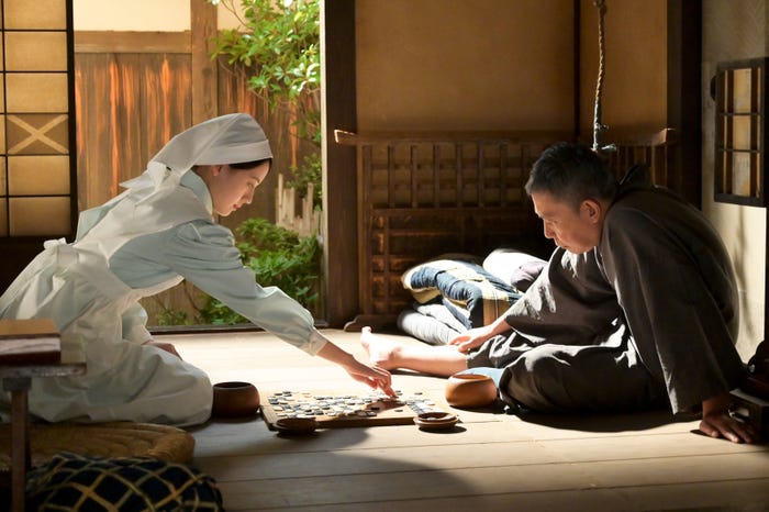 上坂樹里、太田光「風、薫る」第114話(C)NHK