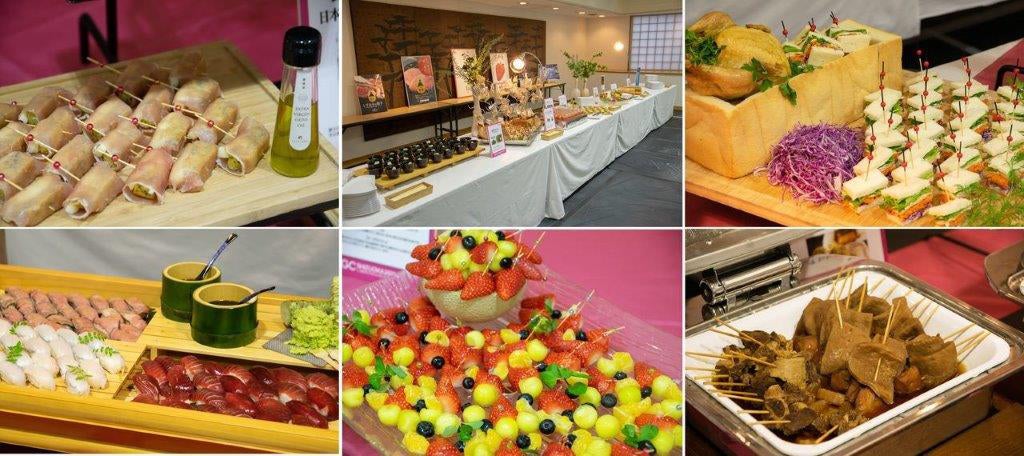 「TGCしずおか」ケータリング（提供写真）