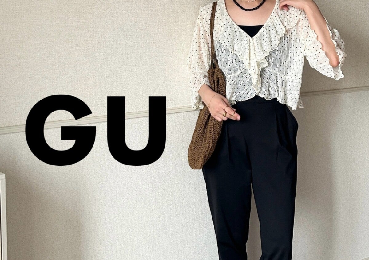 GUの細見えパンツが優秀すぎ♡ラクなのに手抜き感ゼロな大人の着こなし術