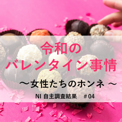 お返しは2倍以上を期待!?ちょっと気になる令和の最新バレンタイン事情