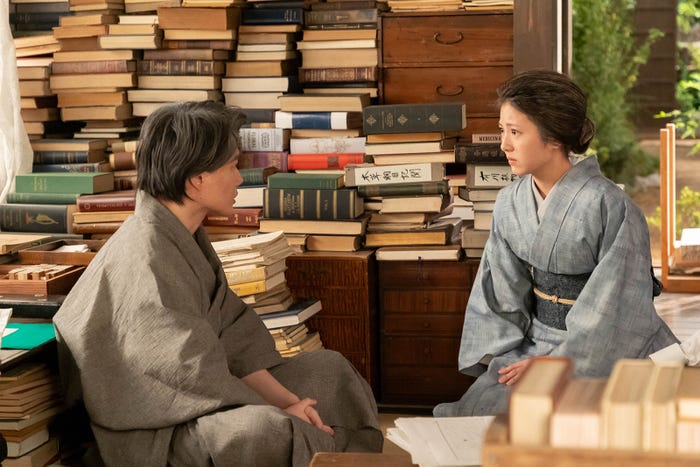 神木隆之介、浜辺美波「らんまん」第128話(C)NHK