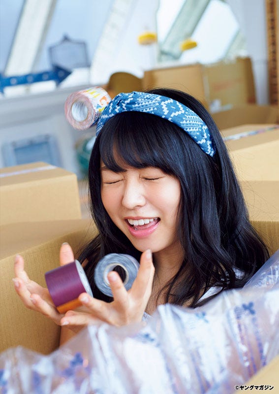 長濱ねる(C)岡本武志/ヤングマガジン