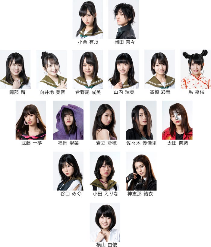 舞台版「マジムリ学園」(仮)全キャスト (提供画像)