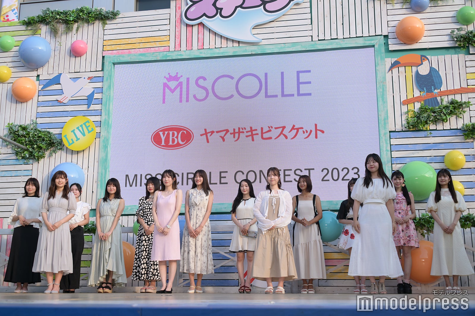 MISS CIRCLE CONTEST 2023（C）モデルプレス
