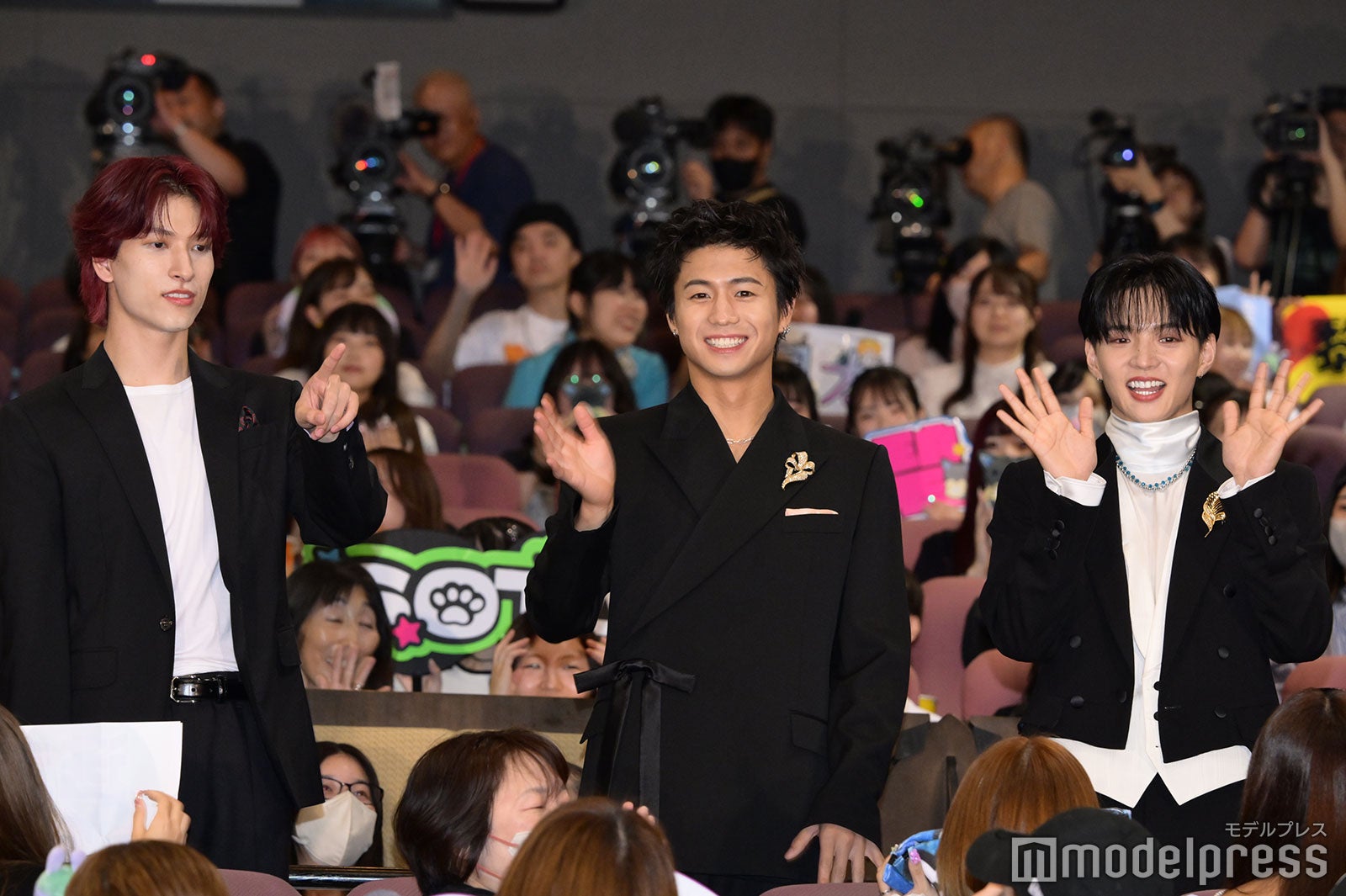 金城碧海、瀬口黎弥、佐藤大樹（C）モデルプレス