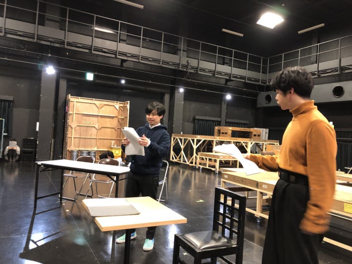 稽古風景(提供写真)