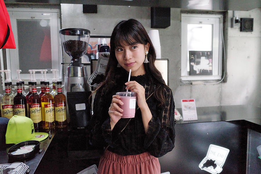 THE LATTE TOKYO ストロベリーフラッペラテ