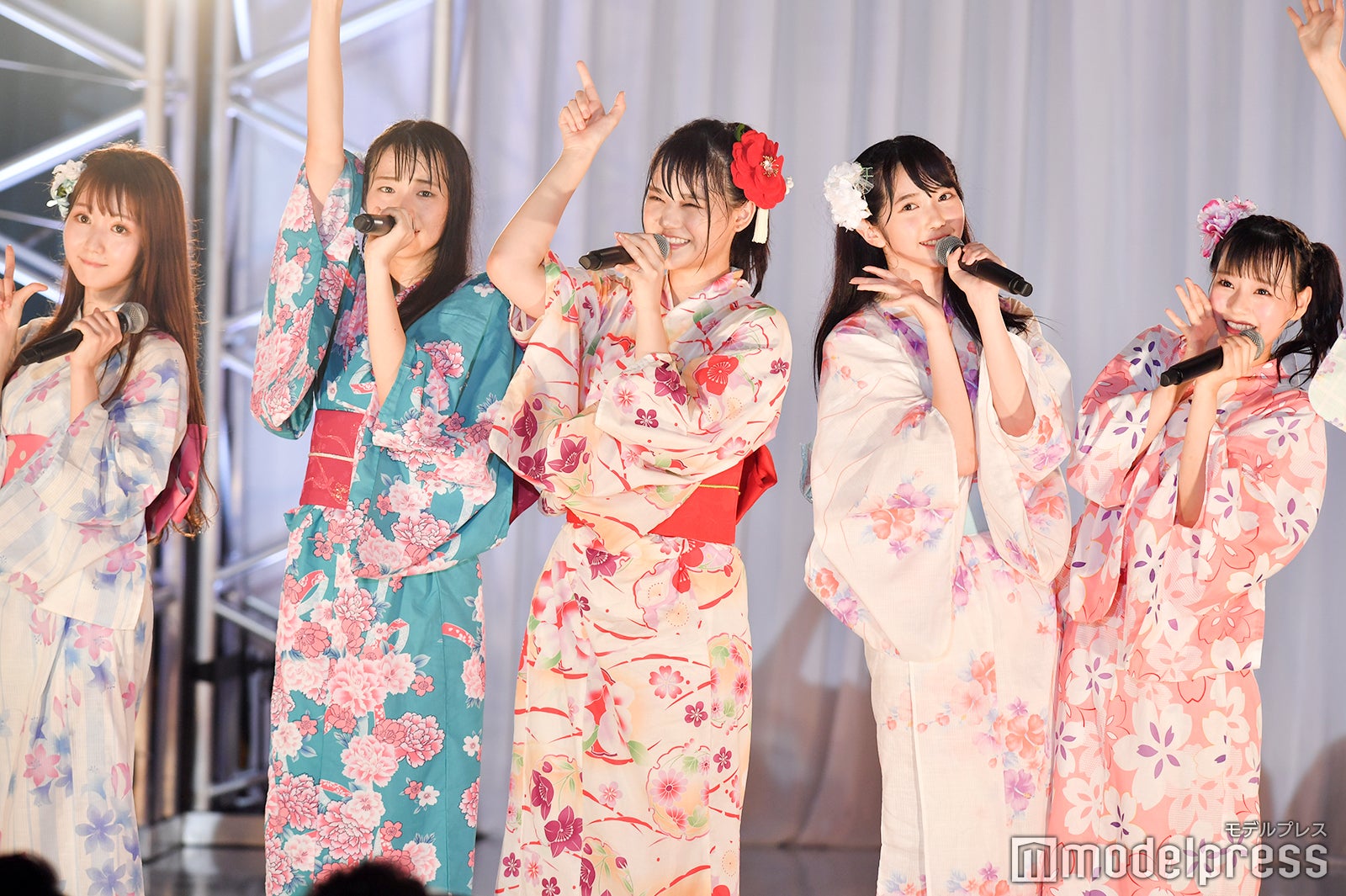 大谷映美里、冨田菜々風、高松瞳、谷崎早耶、齊藤なぎさ／＝LOVE ≠ME スペシャルコンサート「24 girls」 （C）モデルプレス