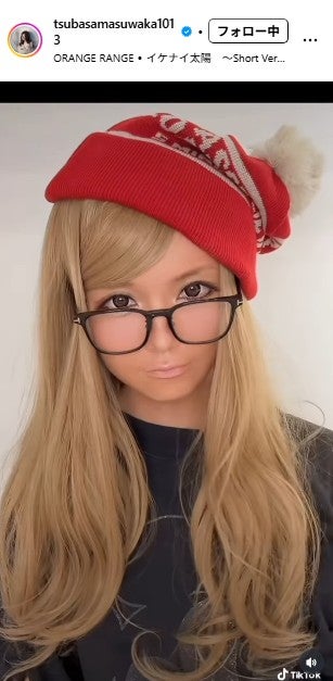 益若つばさInstagramより