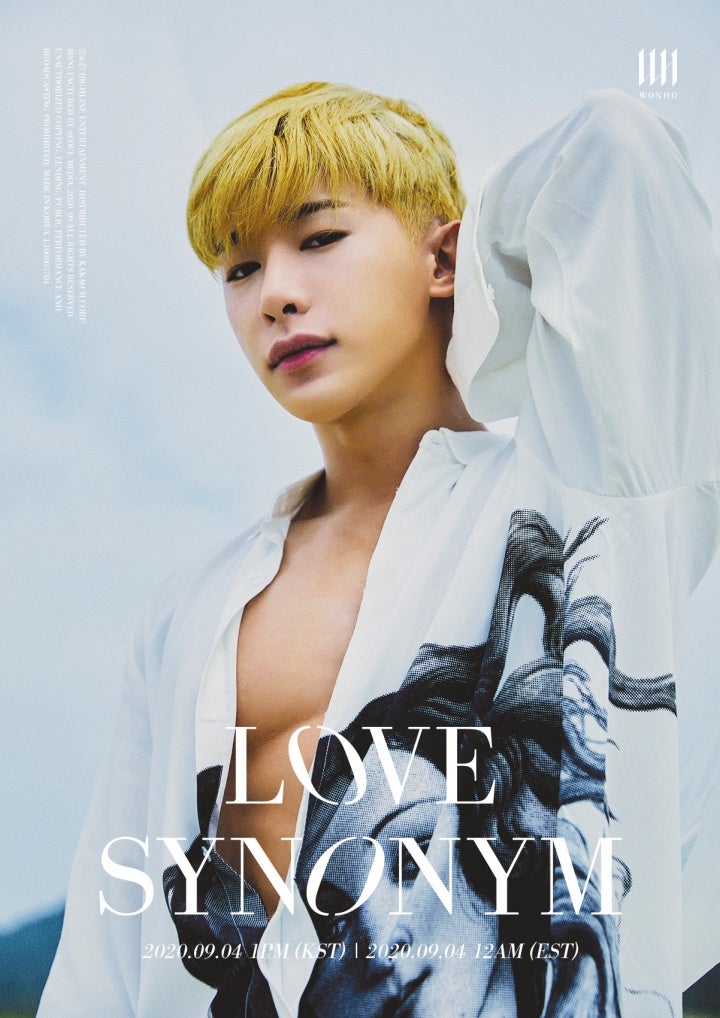 WONHO『Love Synonym #1 : Right for Me』コンセプトフォト（画像提供：HIGHLINE ENTERTAINMENT）
