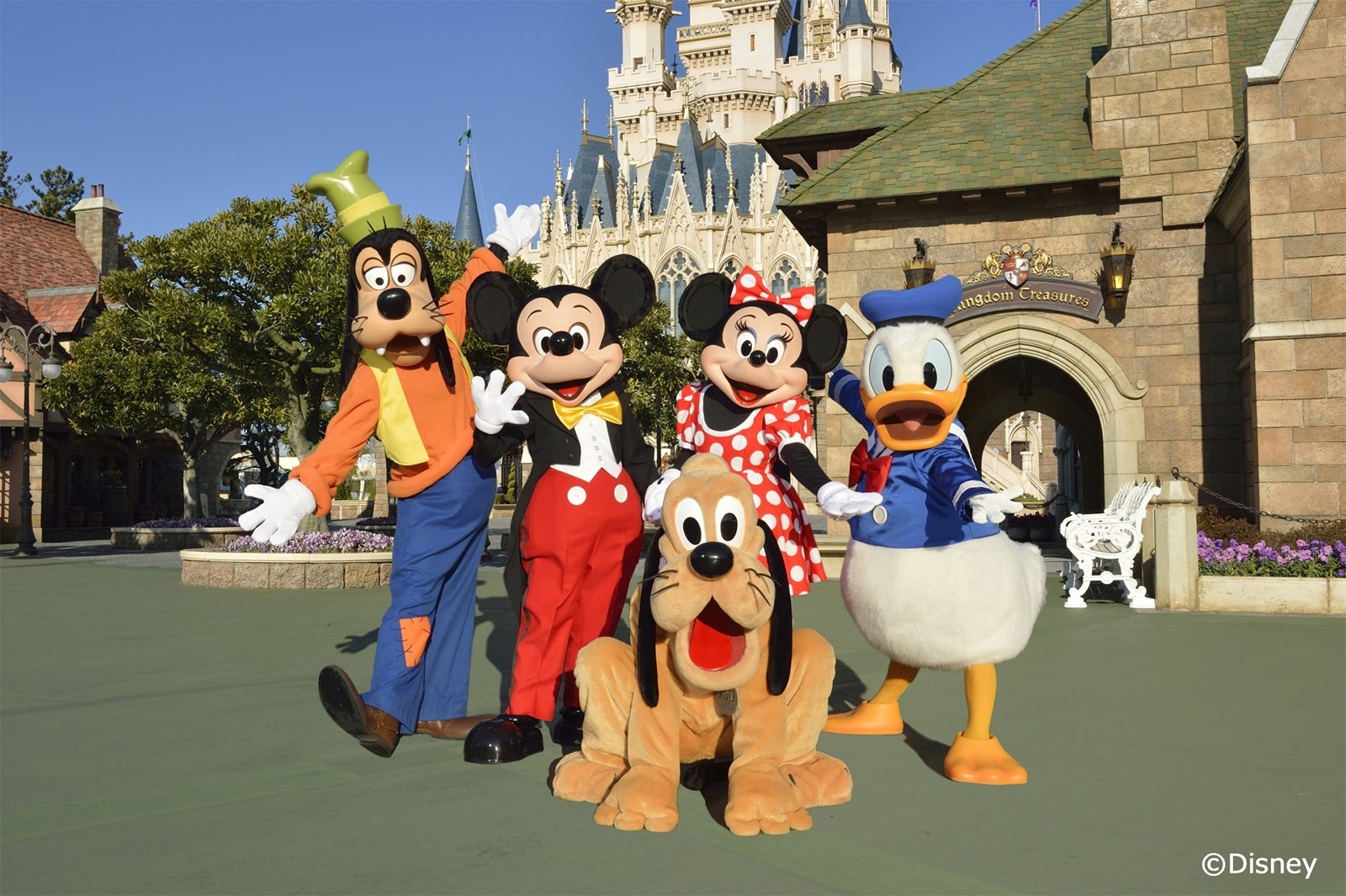 ミッキーマウスとディズニーの仲間たち（画像提供：テレビ朝日）