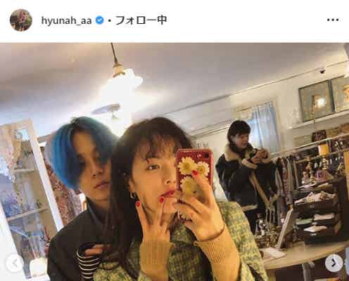 “交際宣言”キム・ヒョナ&PENTAGONイドン、2人でインスタライブ&お互いの魅力語る