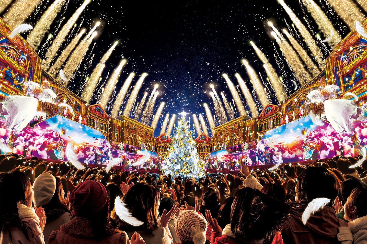 【USJクリスマス2018】300万人鑑賞ショーがフィナーレ 「ミニオン・パーク」で初の“イエロー・クリスマス”