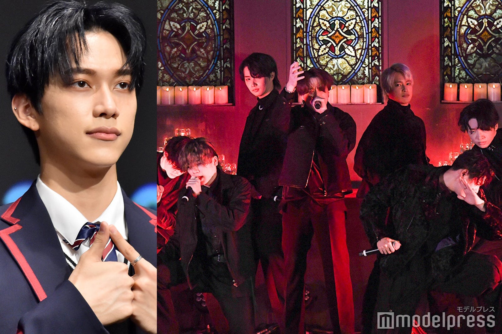 INI池崎理人、BE:FIRSTが「大好き」と宣言「Bye-Good-Bye」歌唱でファン沸く