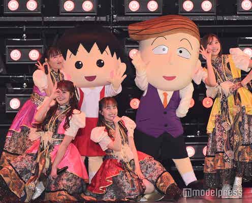 ももクロ「ちびまる子ちゃん」と豪華コラボ パワフルライブで幕開け飾る【関コレ2025S/S】