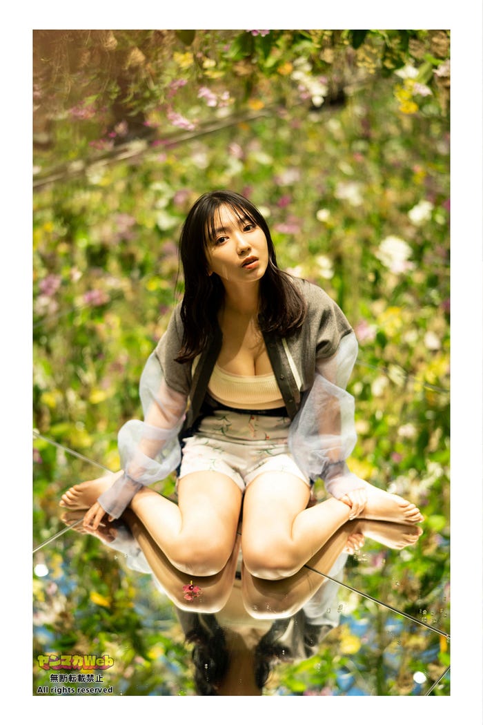 沢口愛華(C)佐藤佑一/ヤンマガWeb