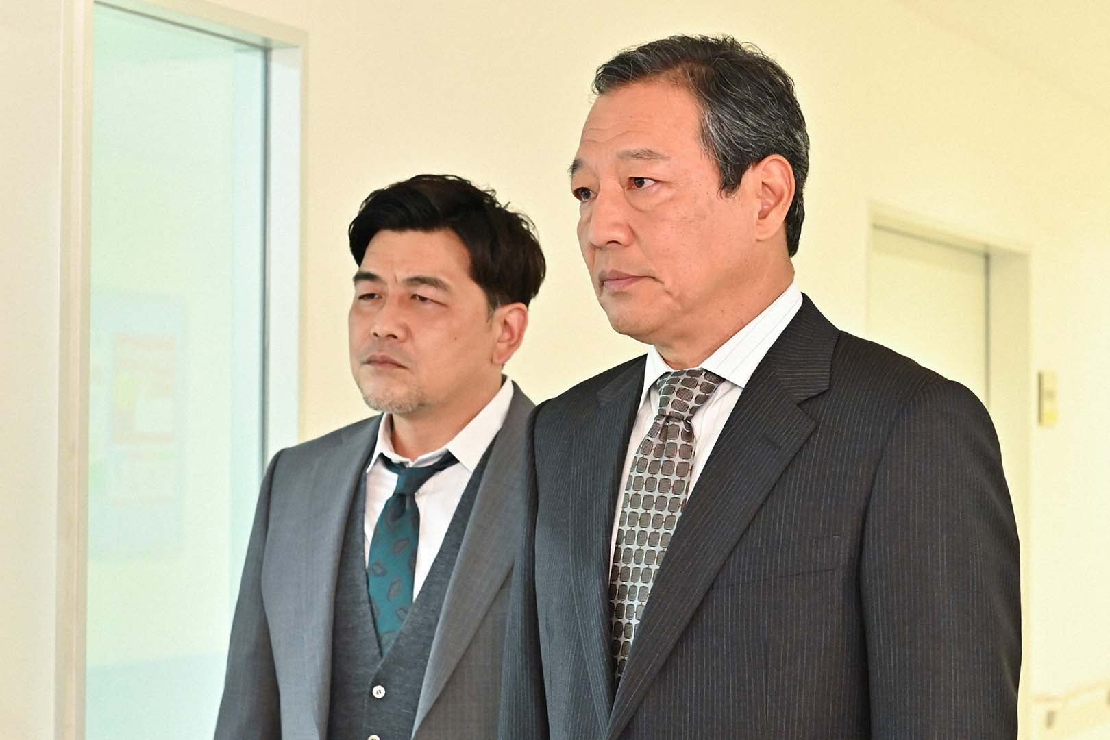 富澤たけし、井上肇 「マイファミリー」第9話より（C）TBS