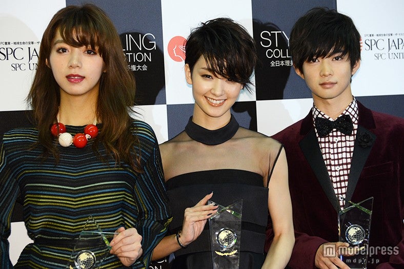 左より：池田エライザ、剛力彩芽、千葉雄大