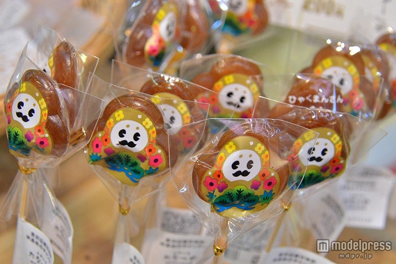 「ひゃくまんさん棒キャンディー」￥200（税込）