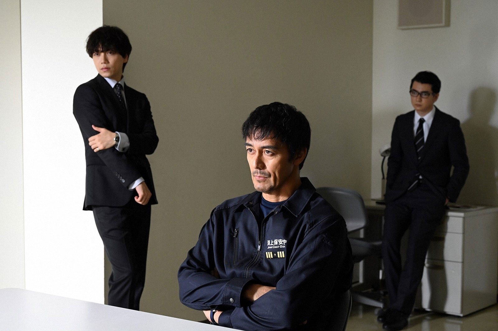 阿部寛／「DCU」第1話より（C）TBS 