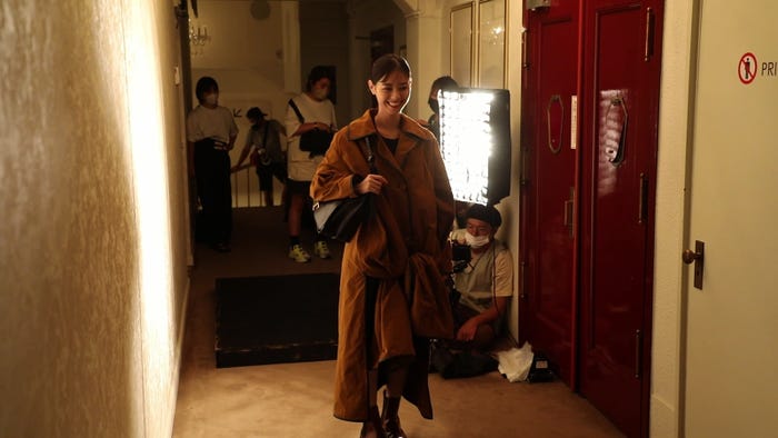 西野七瀬メイキングより(提供写真)