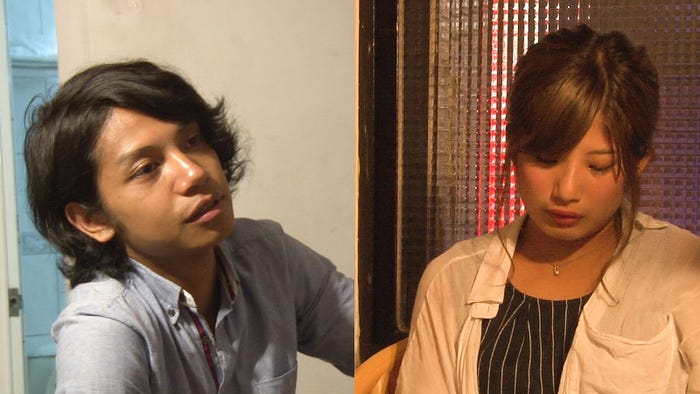 あきら、でっぱりん/「あいのり:Asian Journey」第13話より(C)フジテレビ