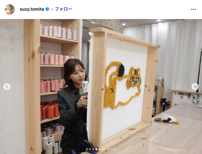 富田鈴花Instagramより