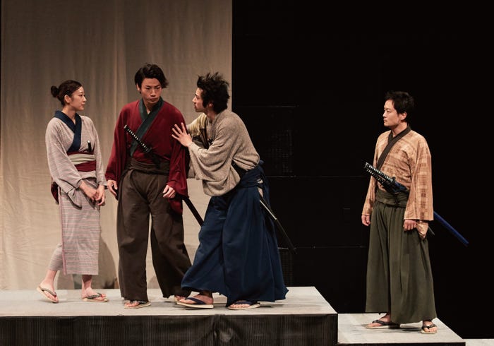 初日公演の様子(画像提供:所属事務所)