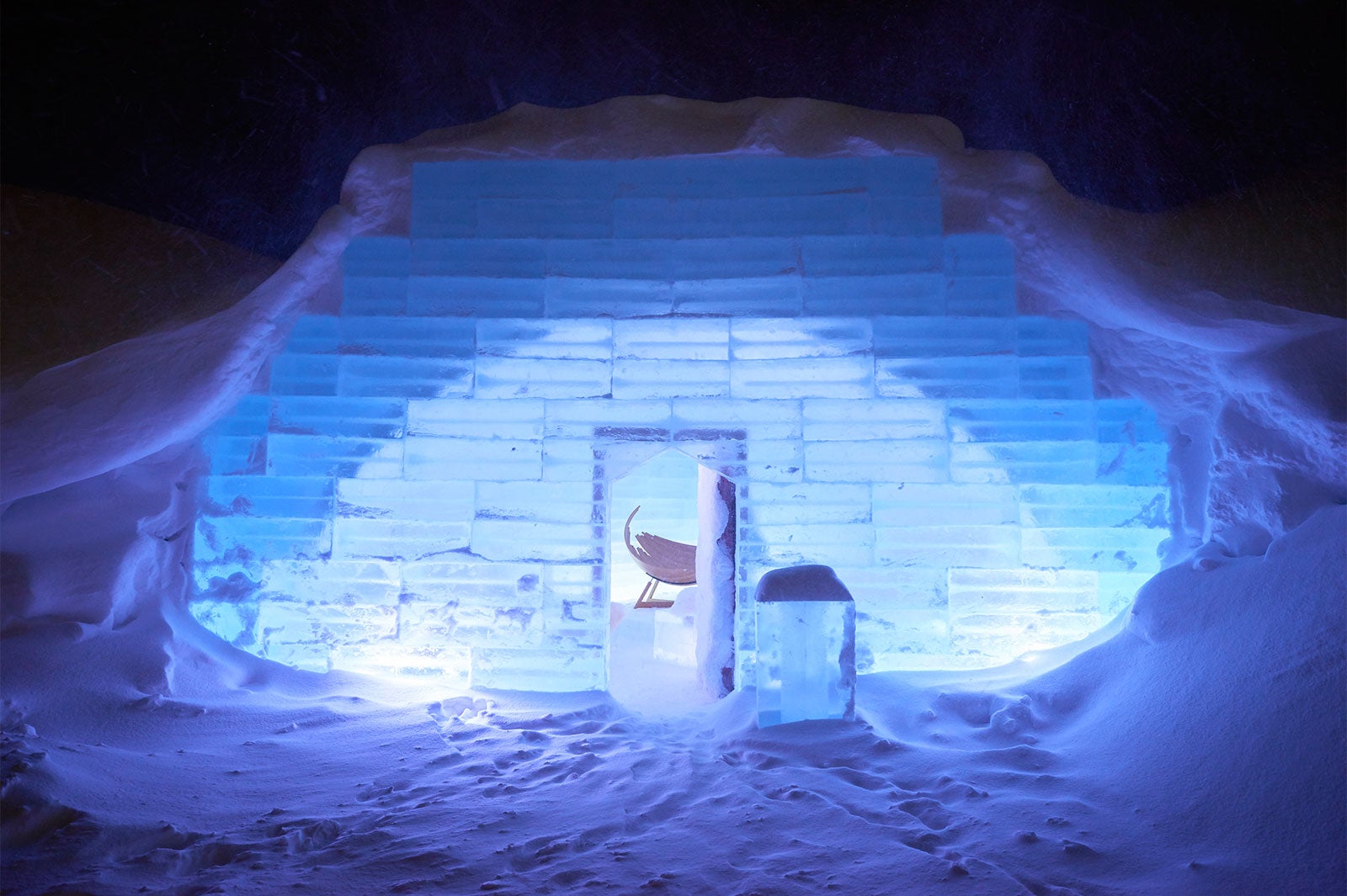 アイスホテル／画像提供：I-PRO