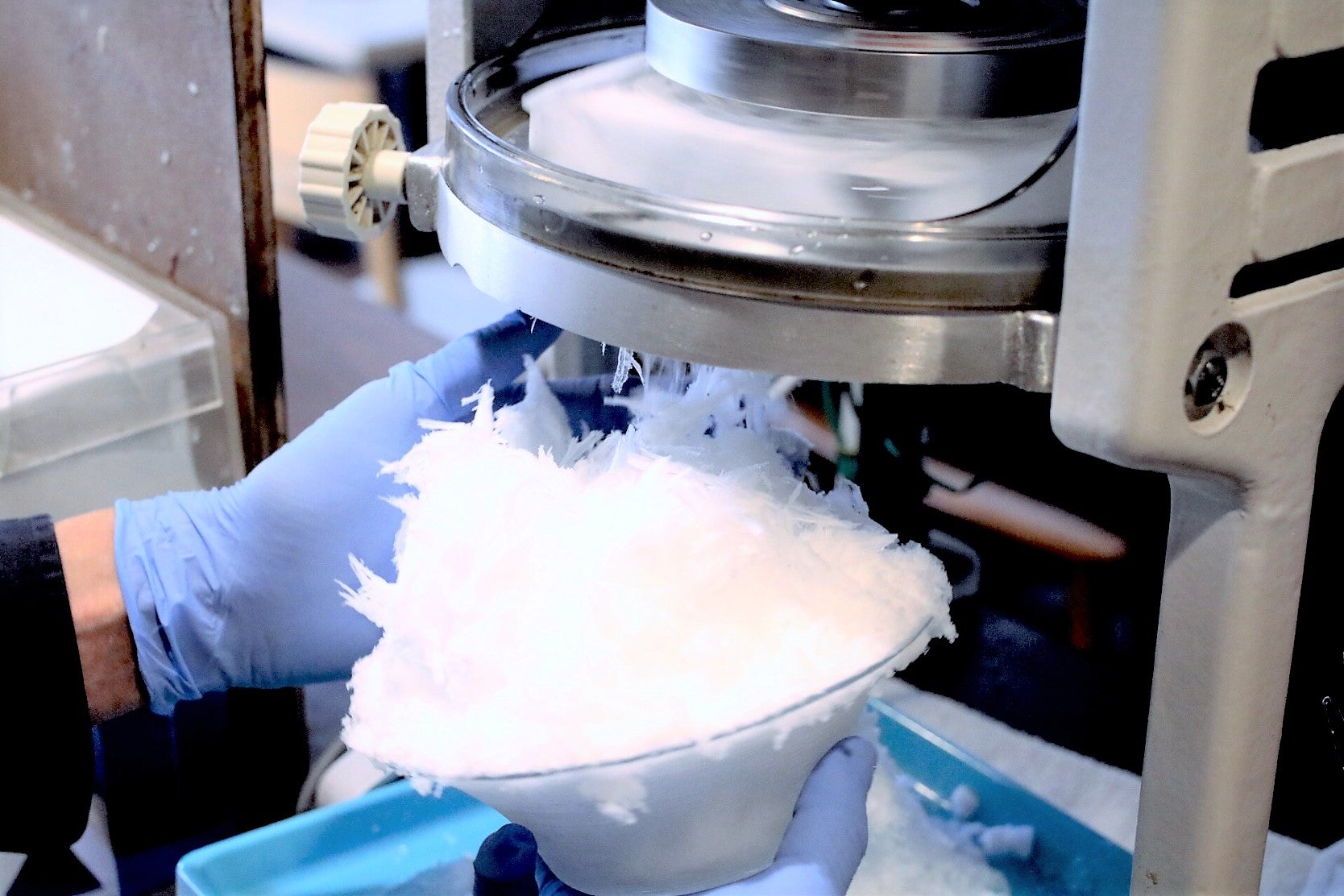 サカノウエカフェ かき氷機