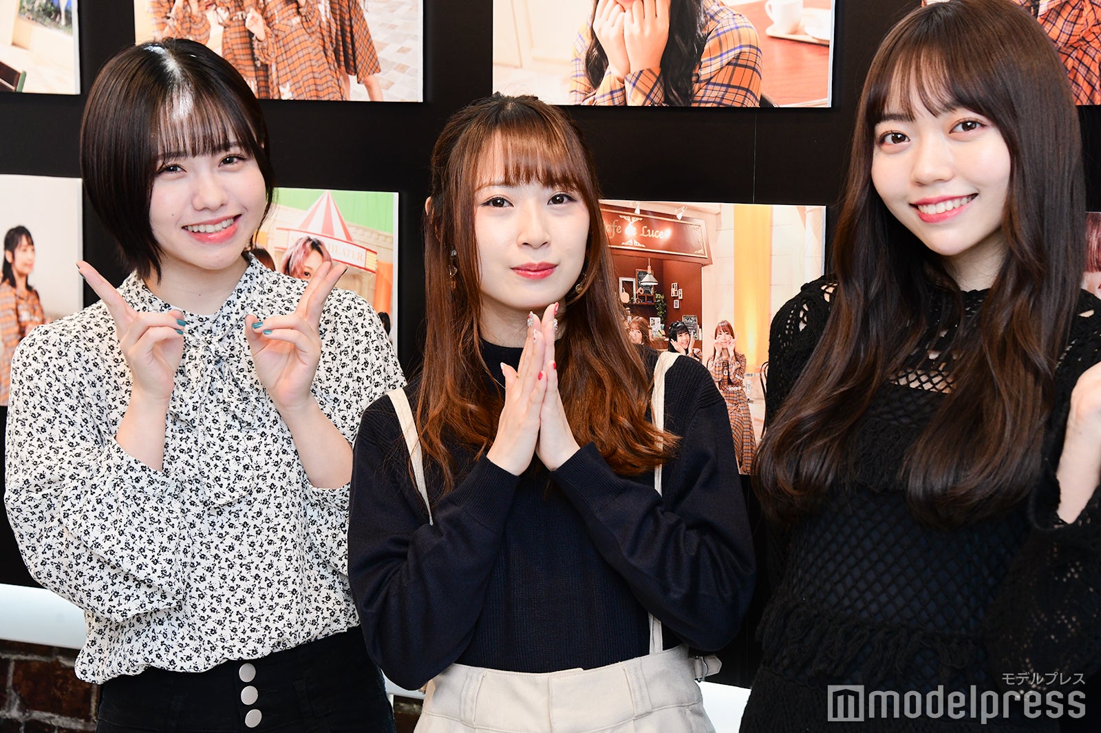 佐藤佳穂、高柳明音、野島樺乃 （C）モデルプレス