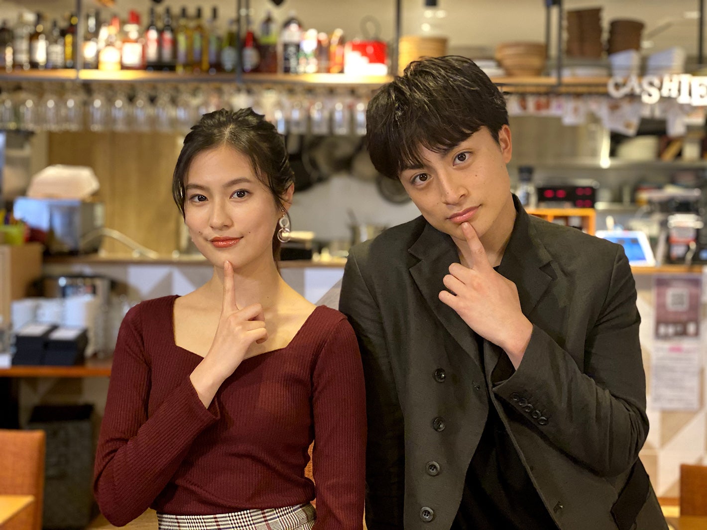 恒松祐里、白濱亜嵐（C）テレビ朝日