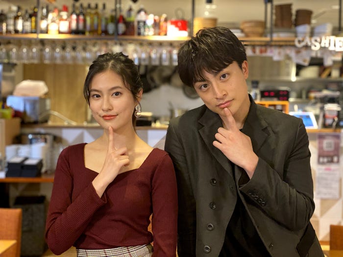 恒松祐里、白濱亜嵐(C)テレビ朝日