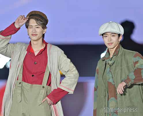 “アホと弟”で話題のもーりー&しゅーと、ストリートスタイルで雰囲気ガラリ<GirlsAward 2022 S/S>