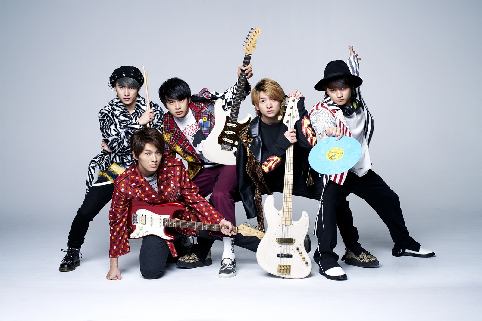 （左から）泉大智、矢部昌暉、北村匠海、小林龍二、橘柊生（画像提供：所属事務所）