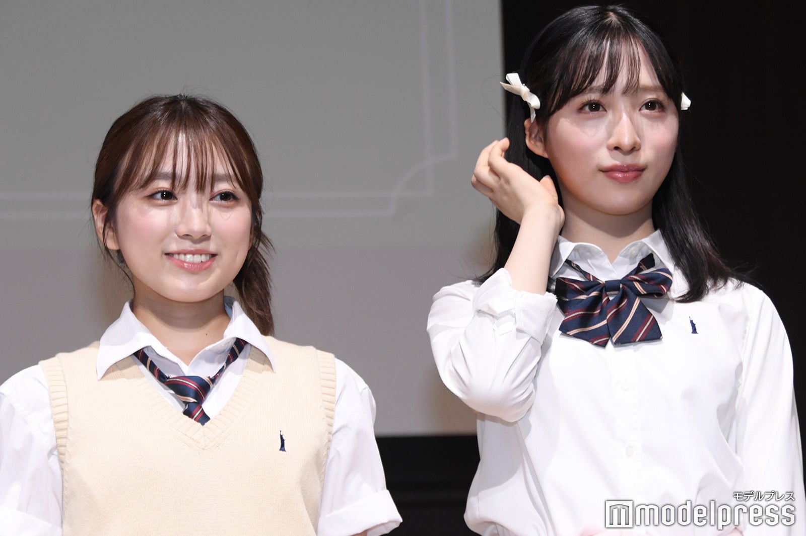 矢吹奈子、小栗有以（C）モデルプレス