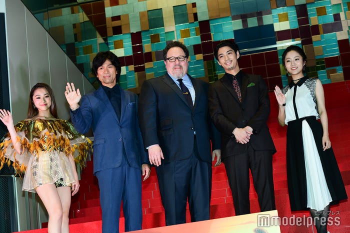 RIRI、江口洋介、ジョン・ファヴロー監督、賀来賢人、門山葉子(C)モデルプレス