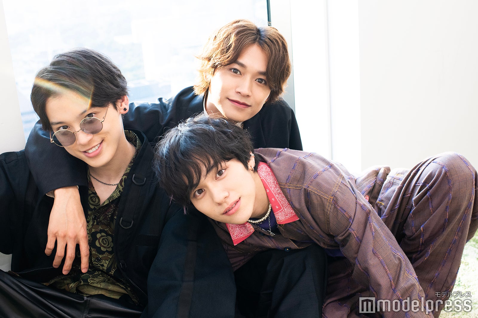 （時計回りに）松本大輝、井上想良、山下幸輝（C）モデルプレス