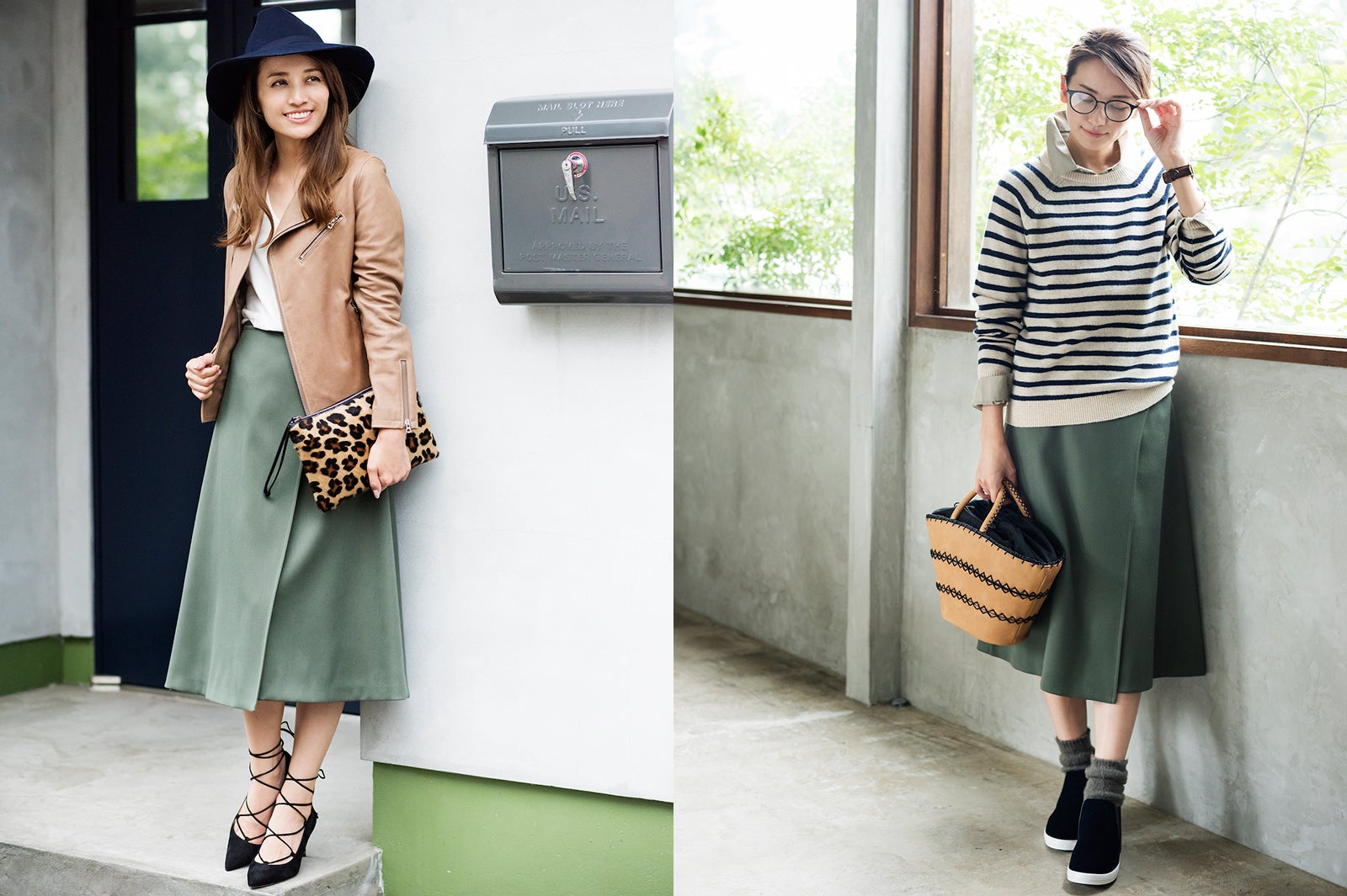 おしゃれを先回り！“ラップスカート”がブームの予感