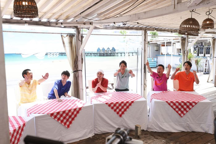 博多華丸、博多大吉、大悟、ノブ、山内健司、濱家隆一 (C)カンテレ