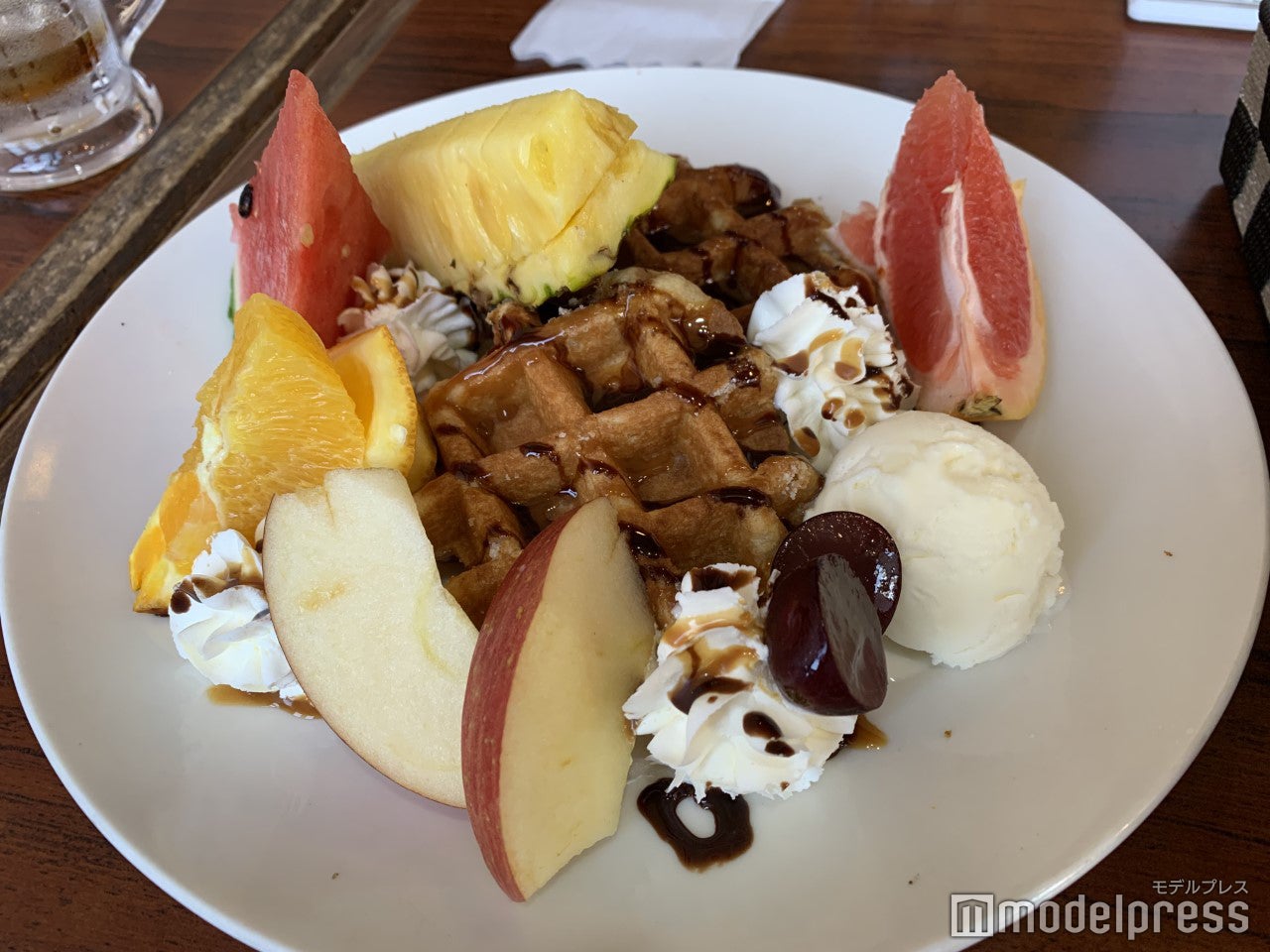 ワッフル700円（C）モデルプレス